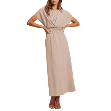 Happy Sailed Holiday Dresses for Women Formal Elegant Cocktail Party Wedding Prom Dress Casual Loose...