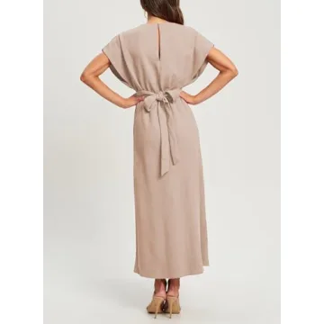 Happy Sailed Elegant Maxi Dress for Women Weddings and Parties