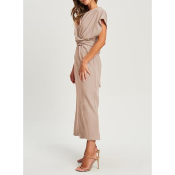 Happy Sailed Elegant Maxi Dress for Women Weddings and Parties