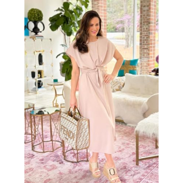 Happy Sailed Elegant Maxi Dress for Women Weddings and Parties