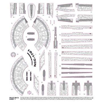 Polar Lights Star Trek USS Enterprise Model Kit for All Ages