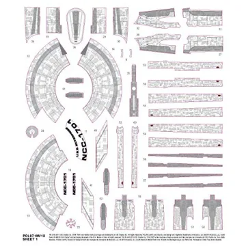 Polar Lights Star Trek USS Enterprise Model Kit for All Ages