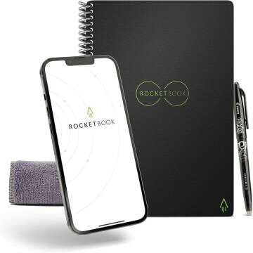 Rocketbook Smart Reusable Eco-Friendly Notebook
