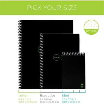 Rocketbook Smart Reusable Eco-Friendly Notebook