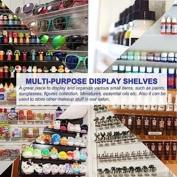 FEMELI Nail Polish Wall Rack for 120 Bottles