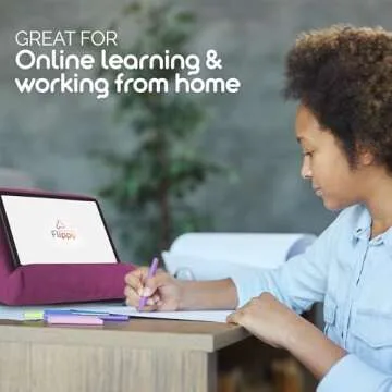 Flippy Tablet Pillow Stand for Cozy Reading and Viewing