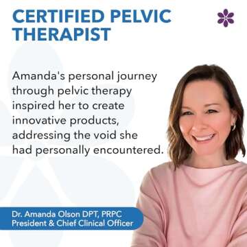 Intimate Rose Medium 4-Pack Silicone Dilators for Women & Men, Medical Device for Pelvic Pain Relief...