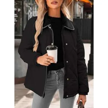 Stylish Dokotoo Puffer Jacket for Women - Cozy & Warm Outerwear