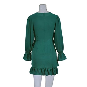 Flattering Long Sleeve Wrap Dress for Women