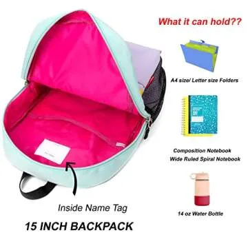 HawLander Toddler Girls Preschool Backpack for Kids