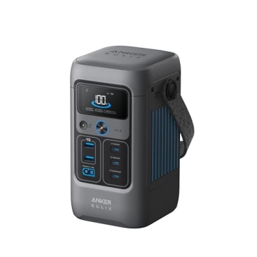 Anker SOLIX C200 60,000mAh Portable Power Station for Outdoor Use