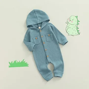 Ynibbim Soft Hooded Baby Romper For All Occasions