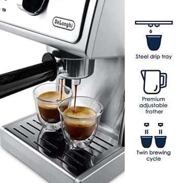 De'Longhi 15 Bar Espresso Machine for Perfect Home Brews