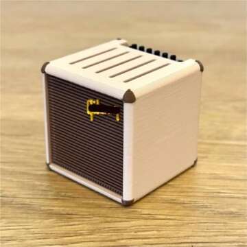 Mini Guitar Amp Pick Holder for Music Enthusiasts