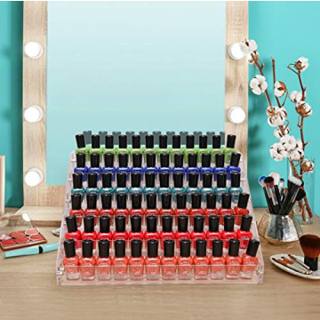 Buy BTremary Acrylic Nail Polish Organizer for Up to 96 Bottles