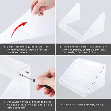 Buy BTremary Acrylic Nail Polish Organizer for Up to 96 Bottles