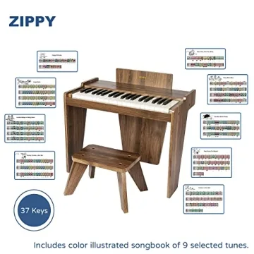 ZIPPY Kids Piano Keyboard for Aspiring Musicians 3 Years+
