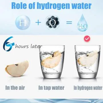 Hydrogen Water Bottle 2024 Portable Rechargeable Ionizer