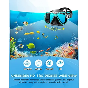 Greatever Dry Snorkel Set for Ultimate Underwater Discovery