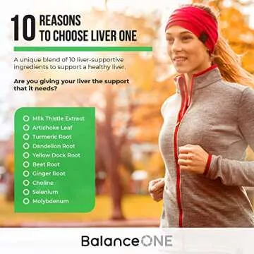 Balance ONE Liver Support Supplement - Natural Detox for All