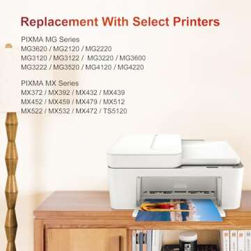 ejet Compatible 240XL 241XL Ink Cartridge Replacement for Canon Pixma Printers, 2-Pack, High Yield, ...