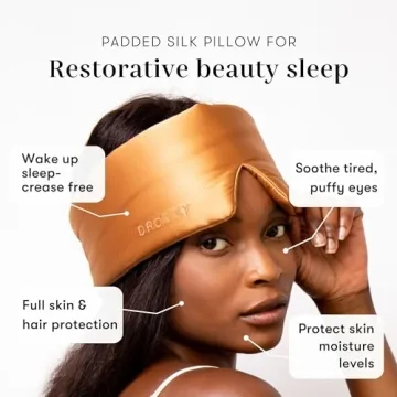 DROWSY Silk Sleep Mask - Luxury Eye Comfort for Restful Sleep