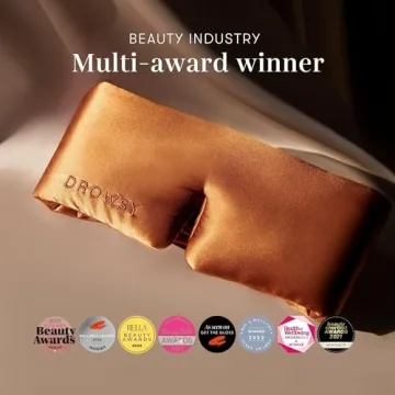 DROWSY Silk Sleep Mask - Luxury Eye Comfort for Restful Sleep