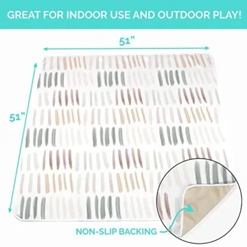 JumpOff Jo Baby Splat Mat for Easy Cleanup