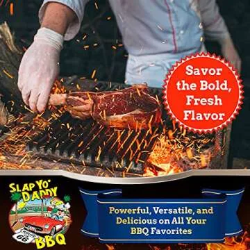 Slap Yo Daddy BBQ Rub and Sauce Bundle - Pitmaster Harry Soo's Love Meat Tender, Moola Beef, Jailbird Chicken, Championship Original BBQ Sauce Variety Pack - 12 oz Each Rubs with 15 oz Sauce, Set of 4