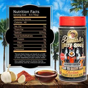 Slap Yo Daddy BBQ Rub and Sauce Bundle - Pitmaster Harry Soo's Love Meat Tender, Moola Beef, Jailbird Chicken, Championship Original BBQ Sauce Variety Pack - 12 oz Each Rubs with 15 oz Sauce, Set of 4