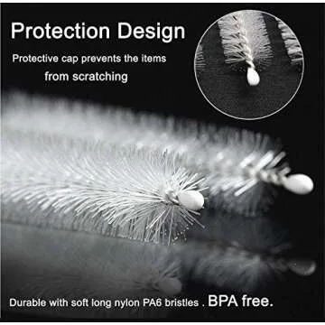 AFUUFA Extra Long Straw Cleaner Brushes for Stanley Mugs