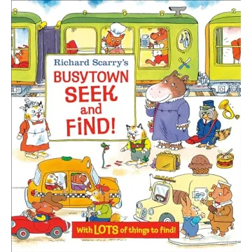 Richard Scarry's Busytown Seek & Find - Fun, Screen-Free Puzzles for Kids!