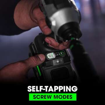 FLEX 24V Brushless Cordless 1/4-Inch 2,500 In-Lbs Torque Quick Eject Hex Impact Driver Multi-Mode Kit with 6.0Ah Stacked Lithium Battery and 280W Rapid Charger - FX1371A-1H