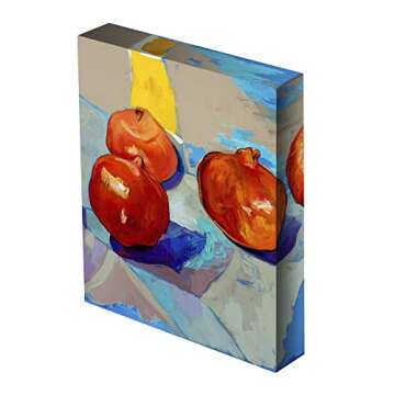 Creative Mark The Edge All Media Cotton Deluxe Stretched Canvas - 12x12" - 3 Pack of 1-1/2'' Deep Triple Acrylic Primed Canvas for Painting