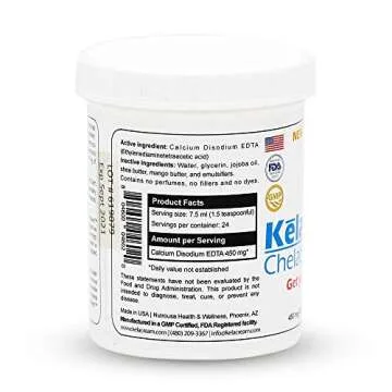 KelaCream EDTA Heavy Metal Detox Cream for Wellness