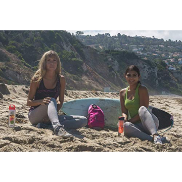 Infusion Fruit Infuser Water Bottle - BPA Free Insulated Water Bottle, Reusable Water Bottle with Fruit Infuser, Easy-to-Clean Gym Accessories for Women, Sports Water Bottle, Savvy Outdoors