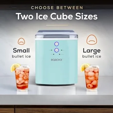 Portable Igloo Electric Ice Maker - 33 lbs Daily Ice Production