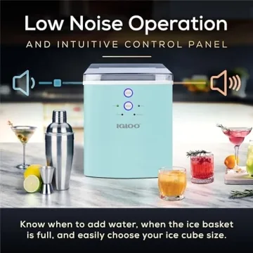 Portable Igloo Electric Ice Maker - 33 lbs Daily Ice Production