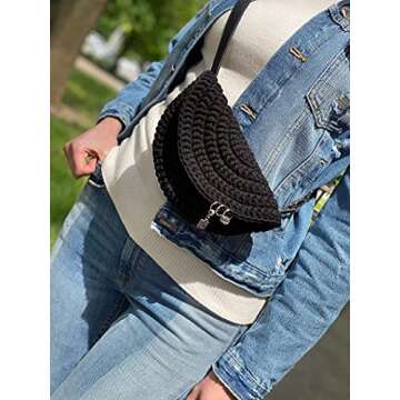 T-Shirt Yarn Fettuccini Zpagetti Ball, 3-5 mm Tshirt Yarn for Crochet Knitting, Mask Ear Ties, T Yarn Organic Cotton, Macrame T-Yarn, Jersey Yarn - Black Passion