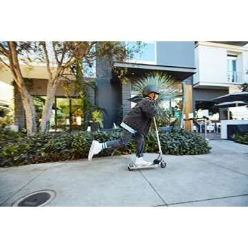 Razor A2 Kick Scooter for Kids – Wheelie Bar, Foldable, Lightweight, Front Vibration Reducing System, Adjustable Height Handlebars