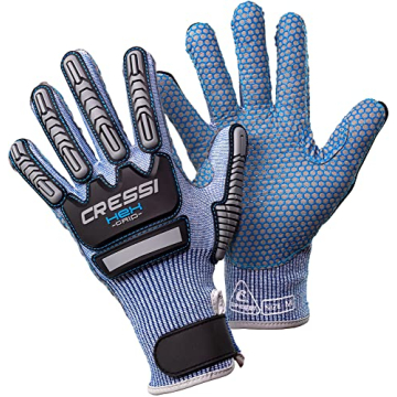 Cressi Puncture Resistant Diving Gloves for Safety and Comfort