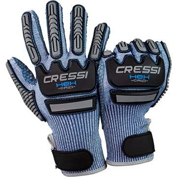 Cressi Puncture Resistant Diving Gloves for Safety and Comfort