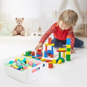 Tiawudi 12 Pack Storage Bins for Home Organization