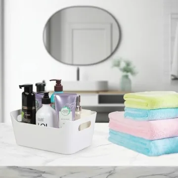 Tiawudi 12 Pack Storage Bins for Home Organization