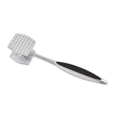 AOWOTO Meat Tenderizer Hammer with Comfort Grip Handle