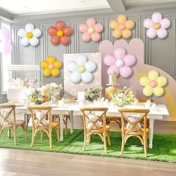 DIY Daisy Flower Balloons Kit for Party Decorations