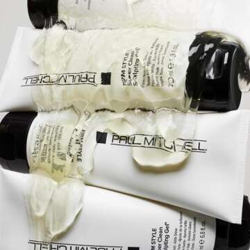 Paul Mitchell Super Clean Sculpting Gel, Firm Hold, High Shine Finish Hair Gel, For All Hair Types
