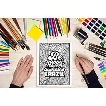 Badass Motivational Swear Word Coloring Book for Adults