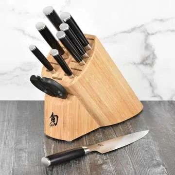 Shun Classic 10-piece Knife Block Set