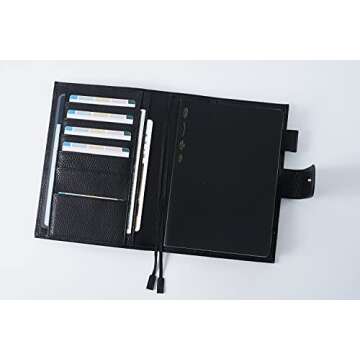 Stylish Moterm Leather Cover for Stalogy B6 with Slots